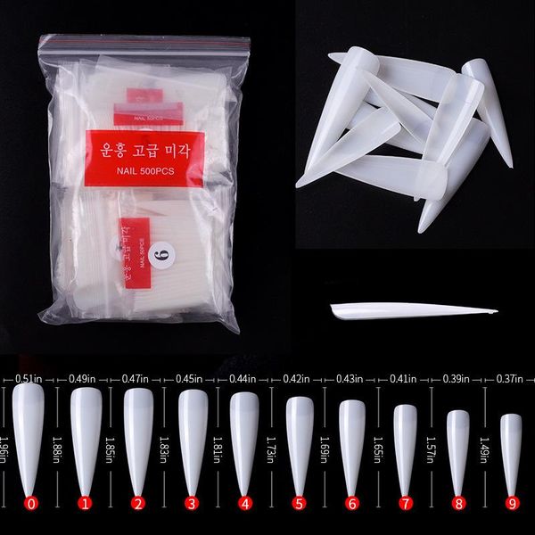 

false nails 500 pcs poly nail gel quick building mold tips dual forms finger extension art uv builder easy find tools, Red;gold