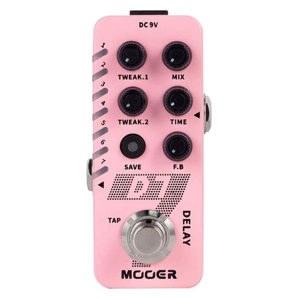 

trekking poles mooer d7 delay pedal guitar effects 6 types customizable and looper