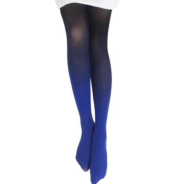

velvet ladies wild stockings gradient pantyhose candy color tight matching elastic socks & hosiery, Black;white