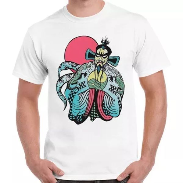 

big trouble in little china fu manchu kurt russell retro t shirt 489, White;black
