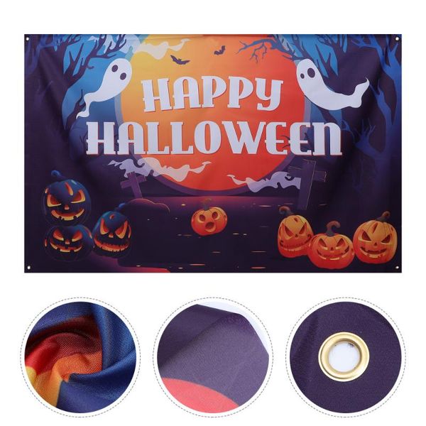 

party decoration 1pc background banner hanging decor backdrop (assorted color)