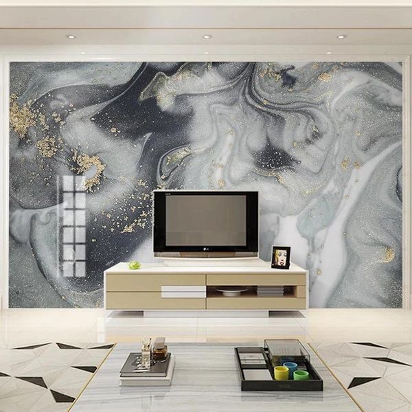 

custom 3d wallpaper mural modern marble texture art wall painting study living room sofa tv bedroom background waterproof wallpapers