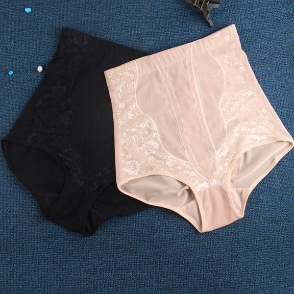

women's shapers waist trainer panties women plus size 4xl 5xl high underwear abdomen pants slimming body shaping, Black;white