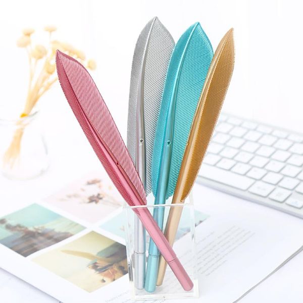 

gel pens cool fancy kawai cute feather pen plume blue kawaii stationery store back to school supply stationary office accessory thing