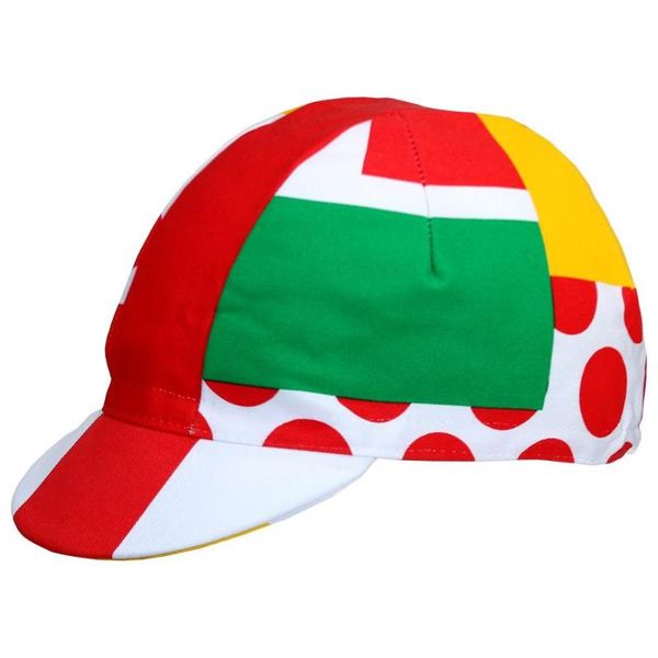 

red dots classical cycling caps oscrolling & masks, Black