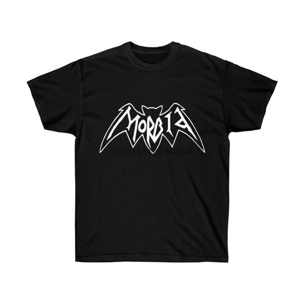 

men's t-shirts morbid logo t shirt black metal band tee, White;black
