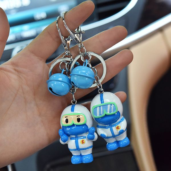 

2021 fashion keychain direct 2021 huoshenshan doctor key chain anti epidemic doctor nurse gift souvenir pendant, Slivery;golden