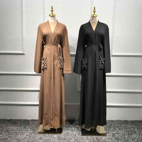 

abaya dubai turkey kimono hijab muslim cardigan dress islam clothing abayas for women caftan marocain kaftan robe djelaba femme, Red