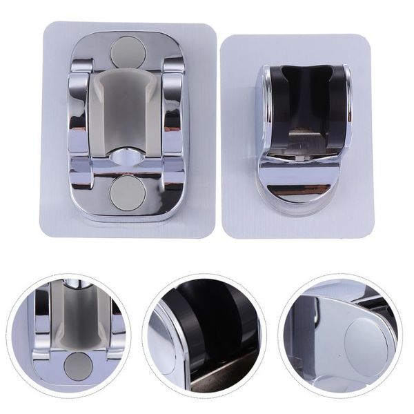 

2pcs multifunctional base punch home shower hose bracket hooks & rails