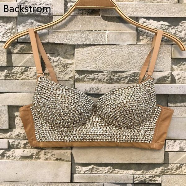 

backstrom womens underwear intimates tube night strapless skin wrap bustier crop diamonds bra bustiers & corsets, Black;white