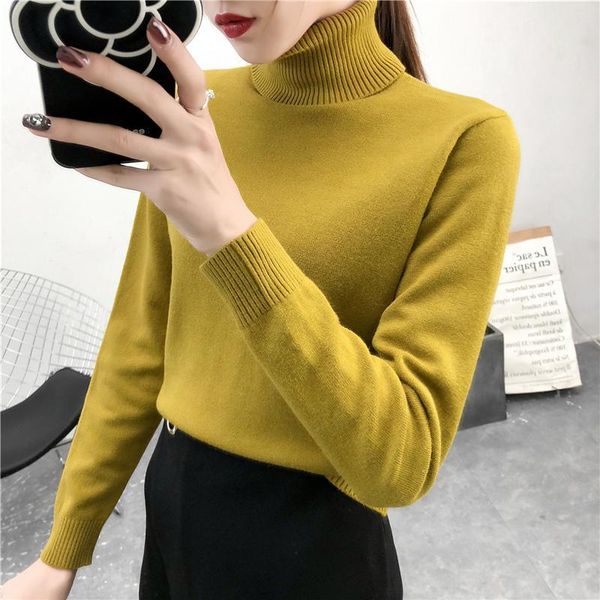 

women's sweaters lcybhe 1346931 [2 rooms, 5 rows, 4 middle] real s two lapel solid color pullover knitwear sweater 2021jd, White;black