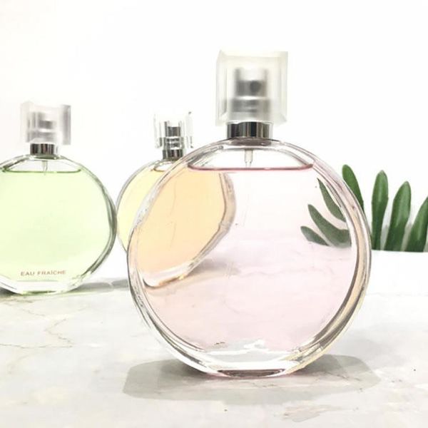 

2022 parfum lady perfume deodorant koko en5 bleu chance women perfume for girl water spray glass bottled long lasting 100ml edt edp
