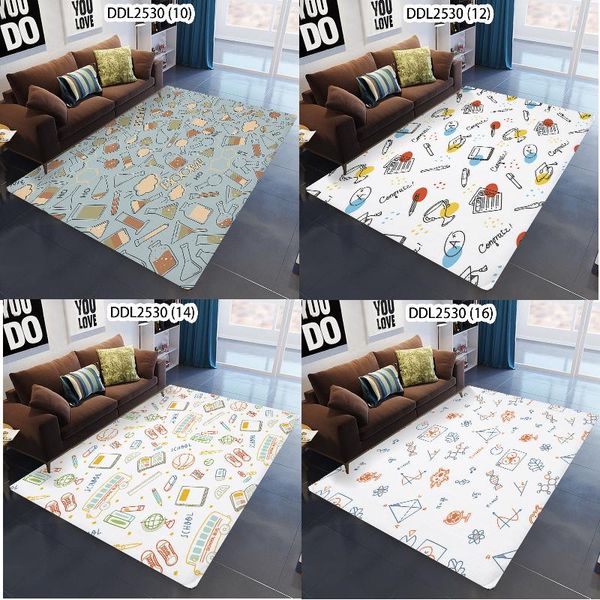 

carpets cartoon school supplies ruler pink rug rugs living room kawaii carpet area large bedroom decor outdoor