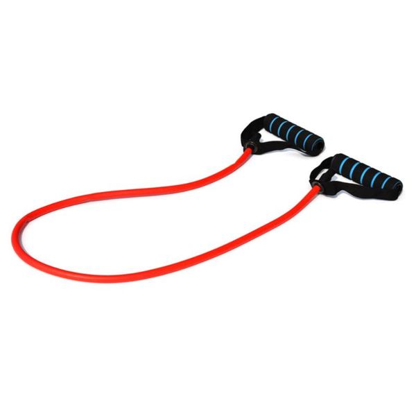 

red multifunctional pulling resistance band exercise elastic loop yoga fitness stretching bands assist for slimming