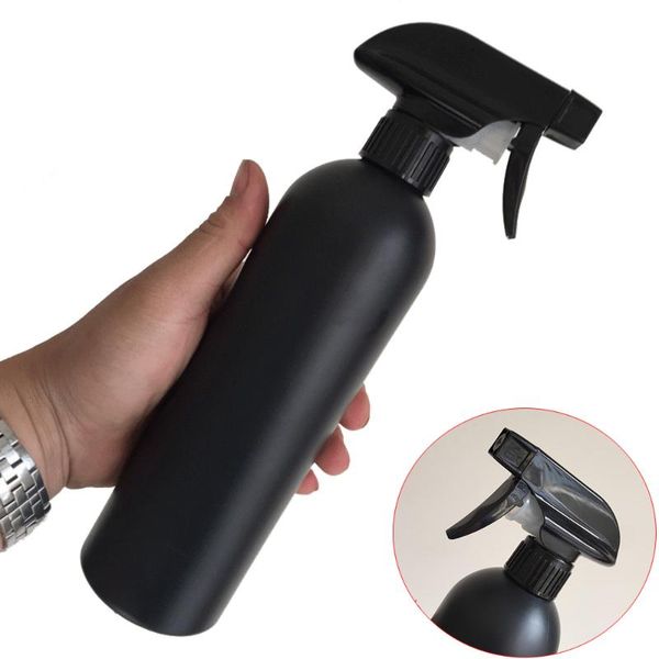 

black hairdressing spray bottle empty refillable mist dispenser salon barber hair tools water sprayer storage bottles & jars
