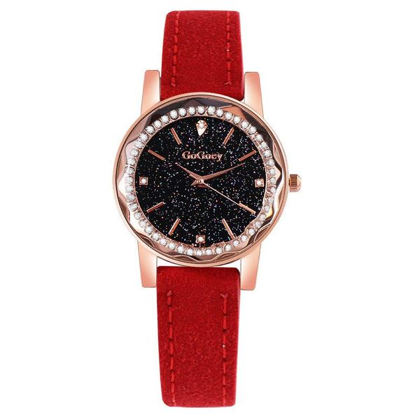 

wristwatches women watch ladies watches versatile creative girls leather quartz full of crystals dial belt bracelet diamond clock xfcs, Slivery;brown
