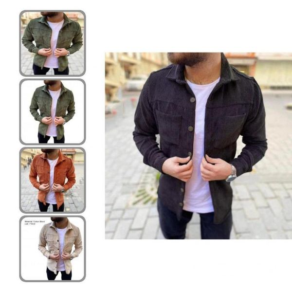 

men's casual shirts great stitching fantastic whorl spring shirt streetwear autumn lapel for dating, White;black