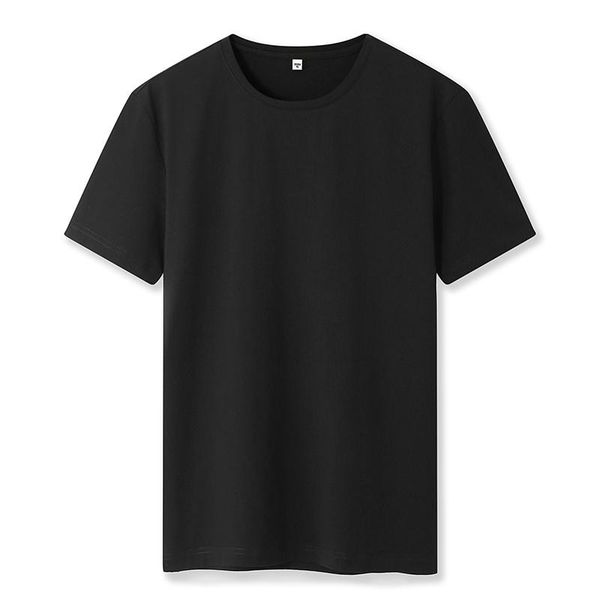

men's t-shirts 2021 brand cotton clothing white t shirt hip hop men t-shirt tee line clothes for male, White;black