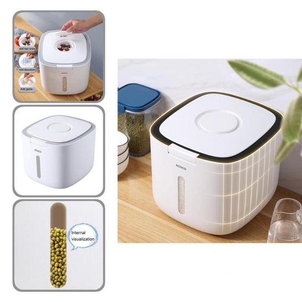 

Storage Bottles & Jars Safe Practical Household Bin PP Bucket Portable Home Decor