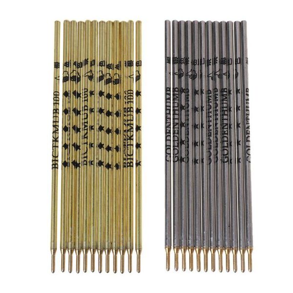 

100pcs mercury pipe silver refill clothing leather cutting special mark line pen gel pens