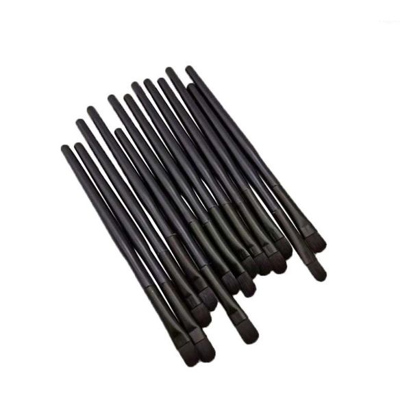 

arrival 10pcs black lip brush eye liner shadow makeup tool make up brushes1