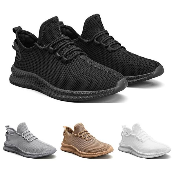 scarpe da corsa da uomo di nuova moda per esterni sneakers di grandi dimensioni nero marrone ragazzi scarpe da ginnastica sportive morbide e comode all'aperto 39-47