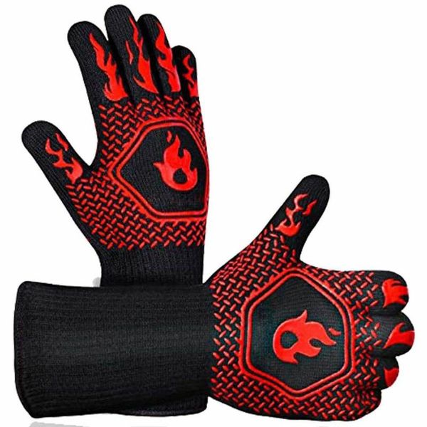 

disposable gloves barbecue high temperature resistance fire retardant supplies oxidized fiber