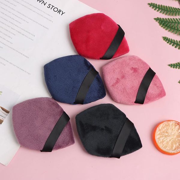 

sponges, applicators & cotton 1pcs cosmetic puff triangle velvet foundation cream mini makeup sponge puffs make up tools