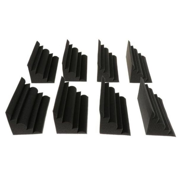 

golf training aids 8 pcs acoustic panels soundproofing foam tiles studio sound wedges,12 x 12 24 cm