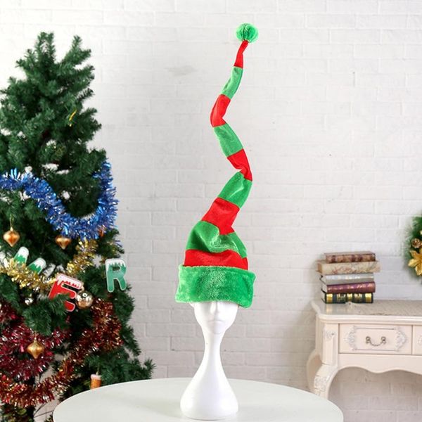

beanies long christmas hat santa claus headdress party favors po prop decoration