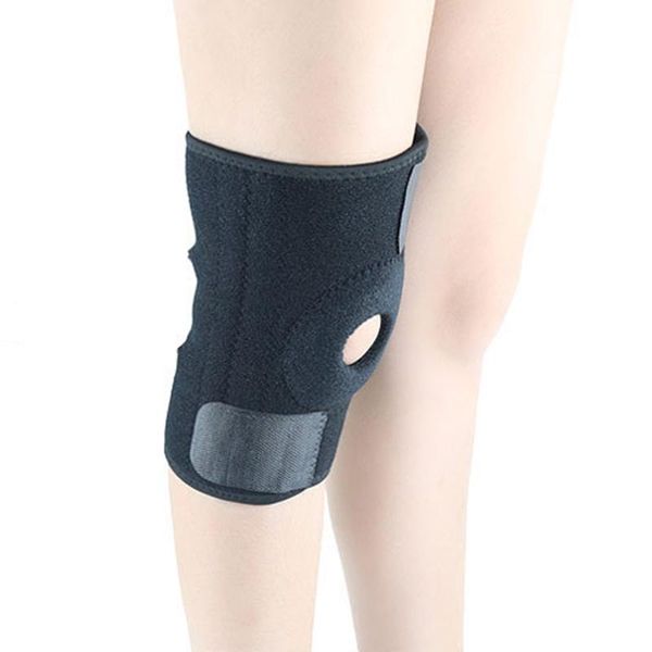 

elbow & knee pads 1 pcs pad support 4 springs brace protect protector for cycling running climbing lmh66, Black;gray