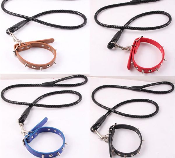 

dog collars & leashes pet traction rope leather belt cat and articles collar