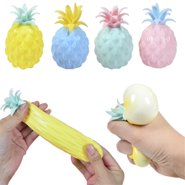 

pineapple anti stress grape ball funny gadget vent decompression toys for children stress autism hand wrist squeeze toys