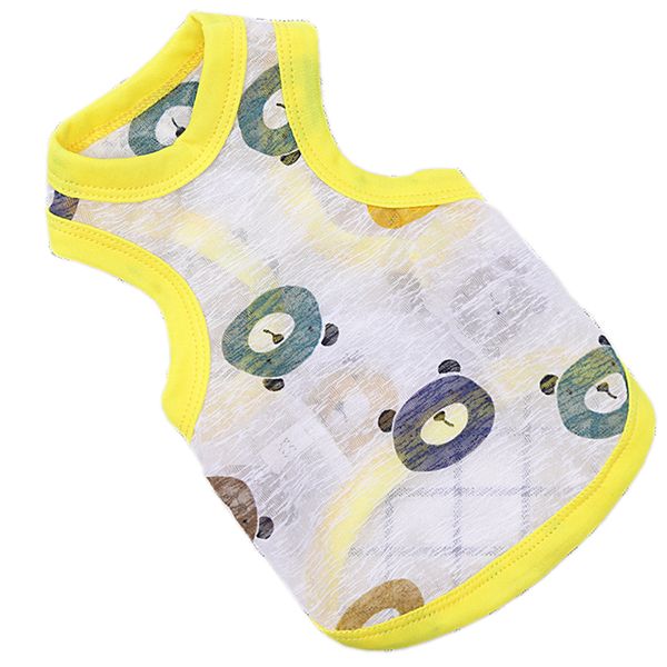 

Ultrathin Dogs Clothes Dog Apparel Sunscreen Vest Cool And Breathable Spring Summer Sublimation Cat Pet Clothe Shirt For Small Dogg, Multi