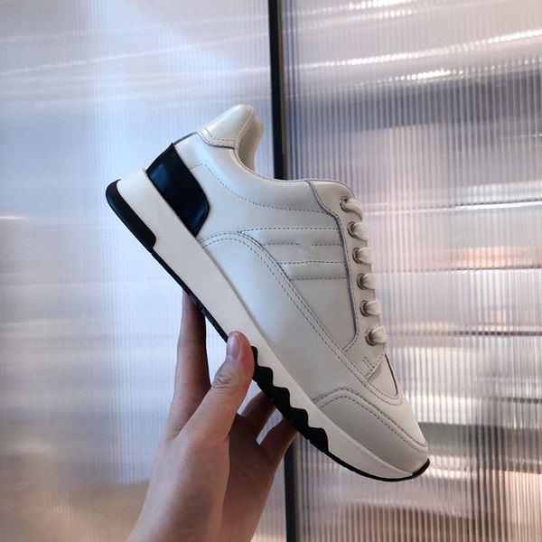 

classic canvas men's casual shoes women's sports shoes high fashion street pat leather lace up white and black, Black;red