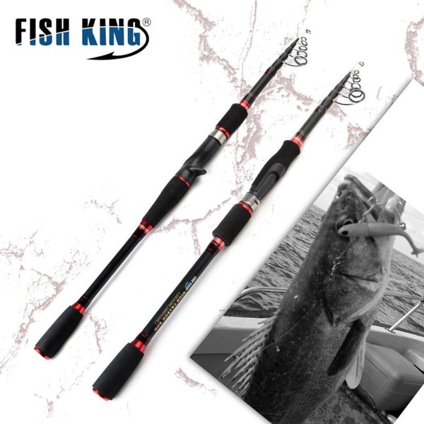 

2.1m carbon shrinkable lu ya pole portable short joint sea fishing rod tackle wholesale boat rods