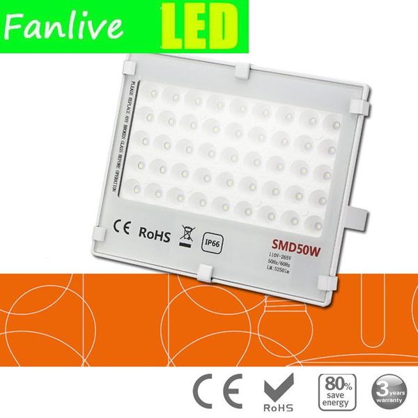 

floodlights 20pcs/lot untrathin led flood lamp ip65 dc12v 10w 20w 30w 50w ac85-265v outdoor landscape garden security jardin