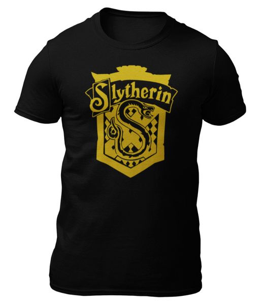 

t-shirt-harry potter slytherin-t-shirt -, White;black