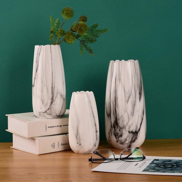 

vases 11pcs handmade ceramic vase black/white modern art crafts decorative porcelain flowerpot creative luxury wedding gift