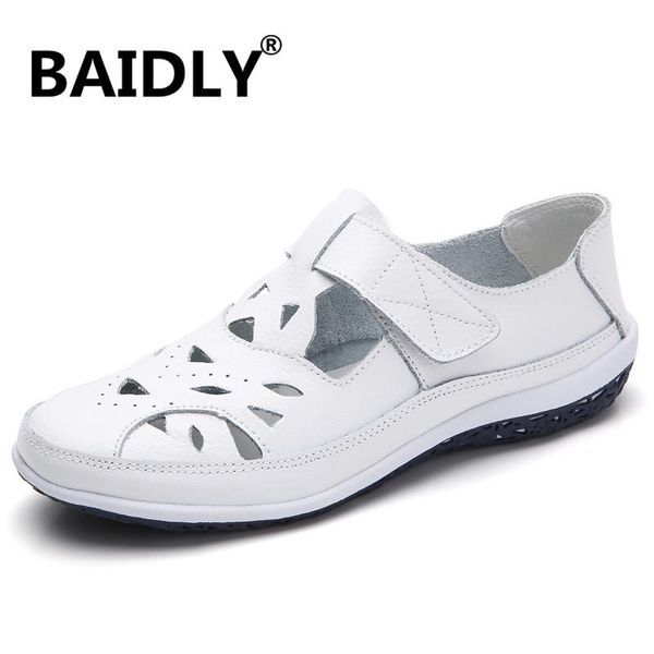 

woman summer leather vintage sandals casual sewing women shoes female ladies platform retro sandalias plus 35-42, Black