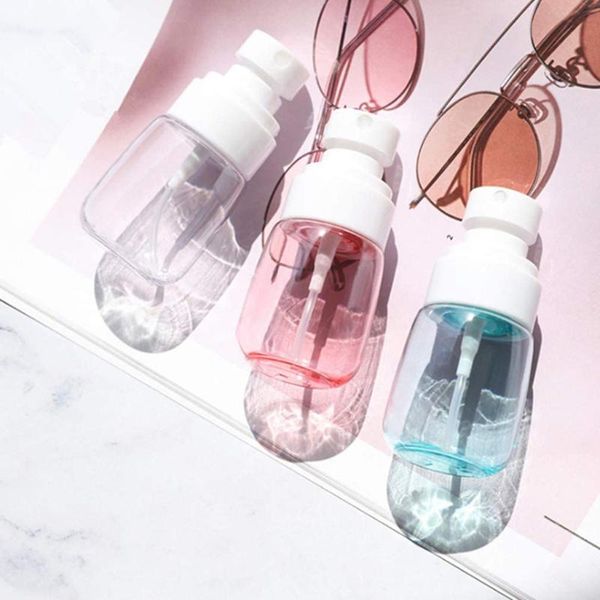 

storage bottles & jars 5pc empty bottle small plastic spray travel with sprayer 30ml