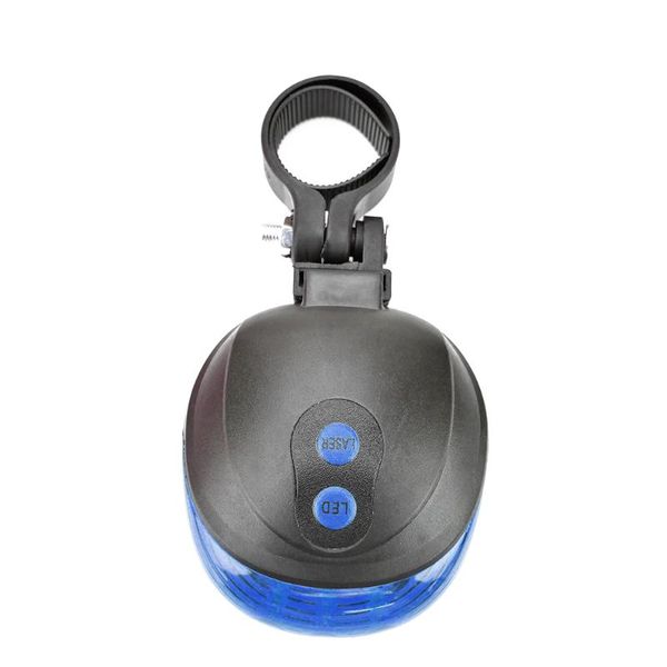 

bike lights laser led tail light bicycle night riding warning