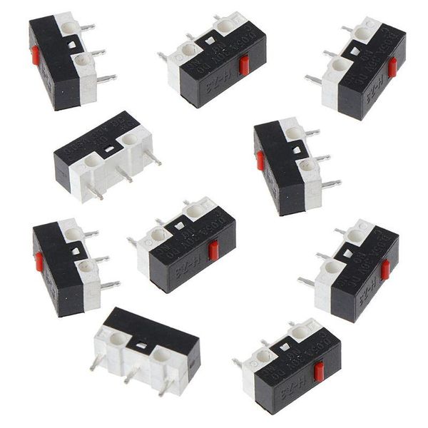 

smart home control 10pcs button switch mouse 3pin microswitch for razer g700 d55f