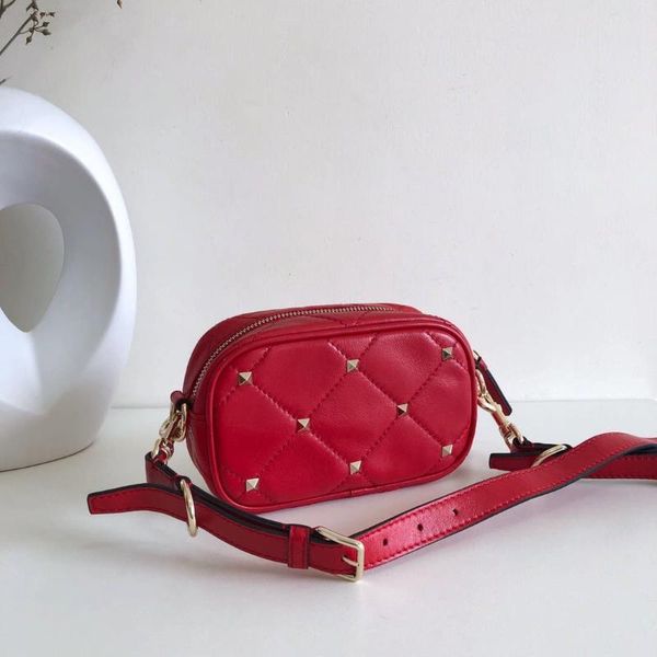 

evening bags 2021 women rivet handbag luxury messenger bag soft real leather shoulder fashion ladies crossbody female