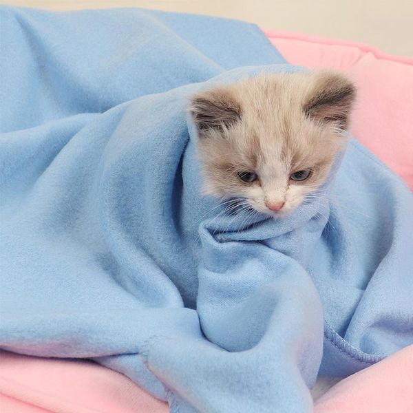 

cat beds & furniture super soft fleece fluffy pet blankets dog sleeping matmattress extra warm cushion for small medium large dogs cats