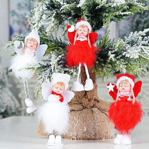 

christmas decorations decorations, 19cm, cute standing and sitting angel pendants, year's home decoration items,christmas tree