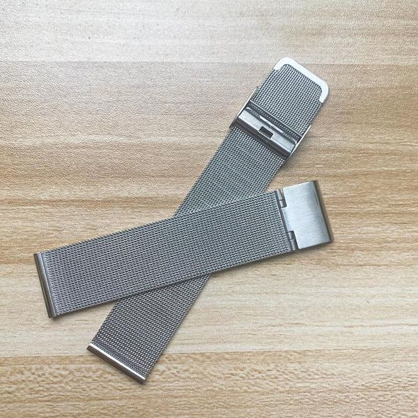 

watch bands milanese band strap steel link bracelet wrist watchband quick release magnetic closure 22mm, Black;brown