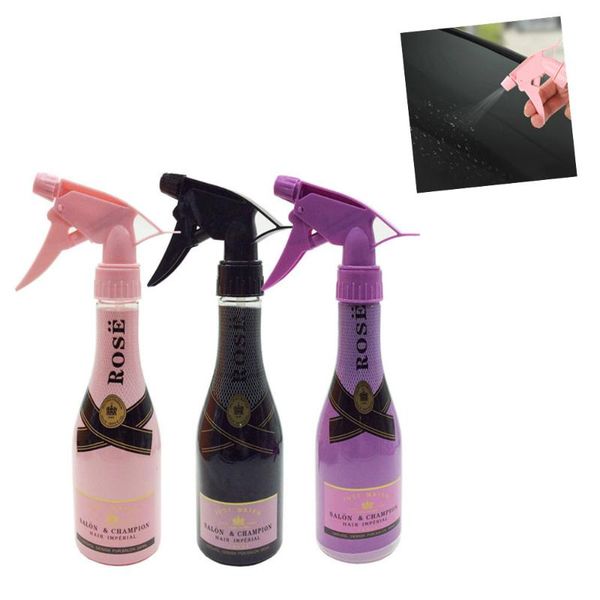 

storage bottles & jars 280ml hair spray bottle plastic salon water hairdressing fine mist diy barber tools