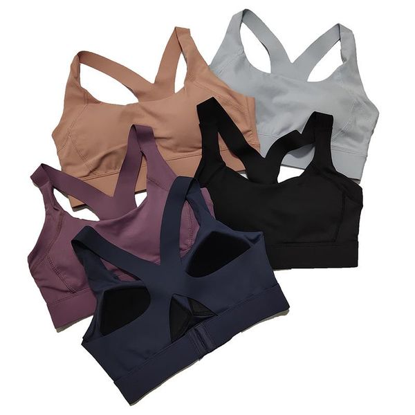 

yoga bras women non-trace comfortable lingerie easy wear off the fat girl fitness gym sports bra quick-drying s-xxxl large size outfit