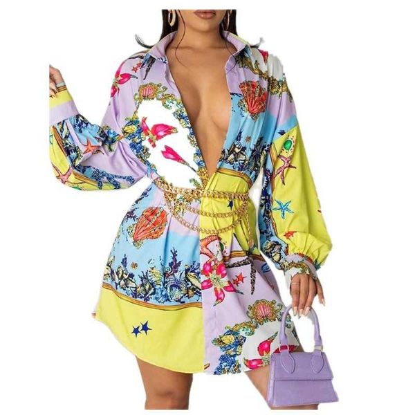 

casual dresses lantern sleeve floral print ruched bodycon puff party dress, Black;gray